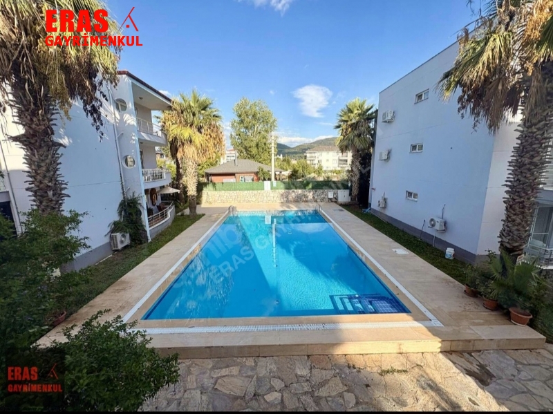 Dalaman'da Havuzlu Krediye Uygun Sat�l�k 2+1 Ara Kat Havuzlu E�yal� Daire