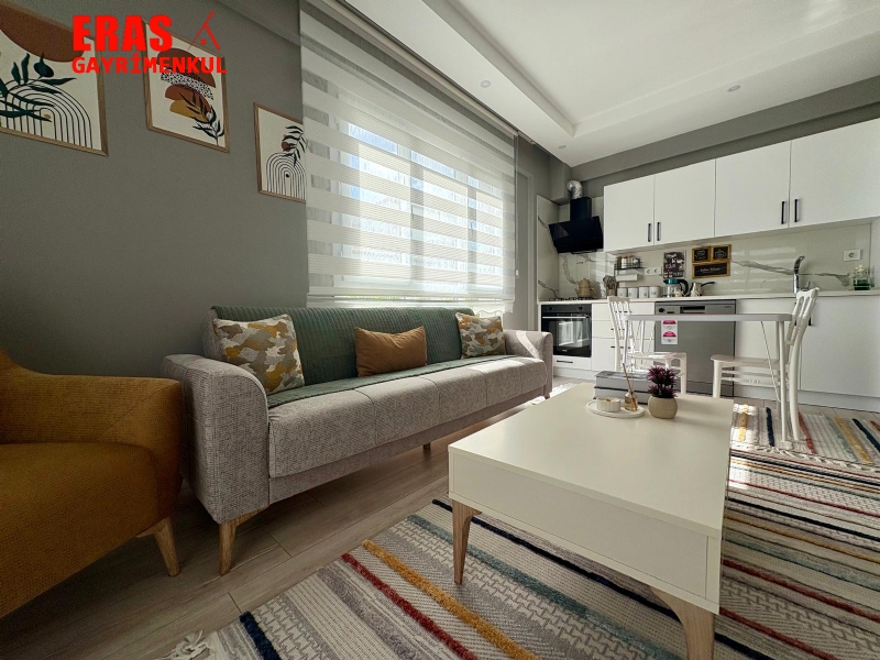 Dalaman'da Kiralk Havuzlu Eyal 1+1 Daire