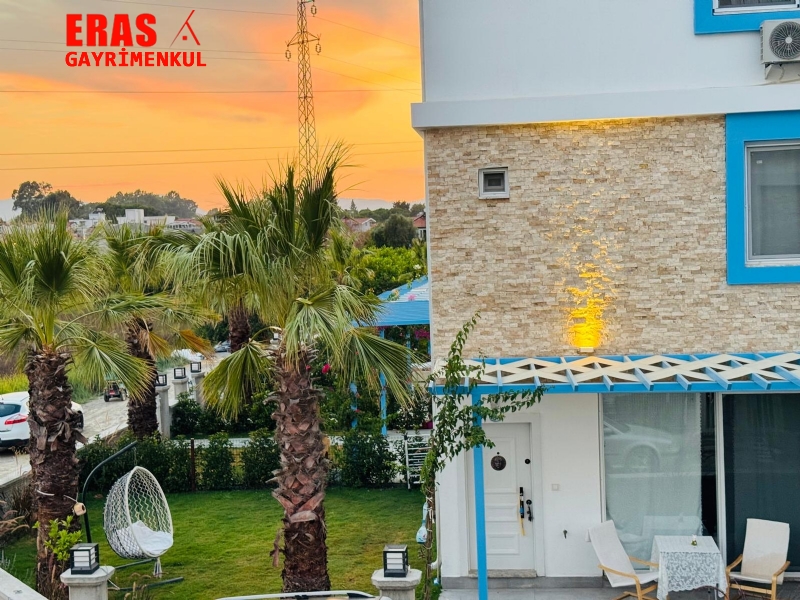Dalaman'da Sat�l�k Bah�eli Y�zme Havuzlu Sitede 2+1 Dubleks Daire