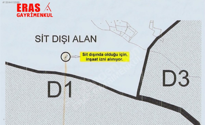 Dalaman'da Sat�l�k Deniz Ve G�l Manzaral� Tarla