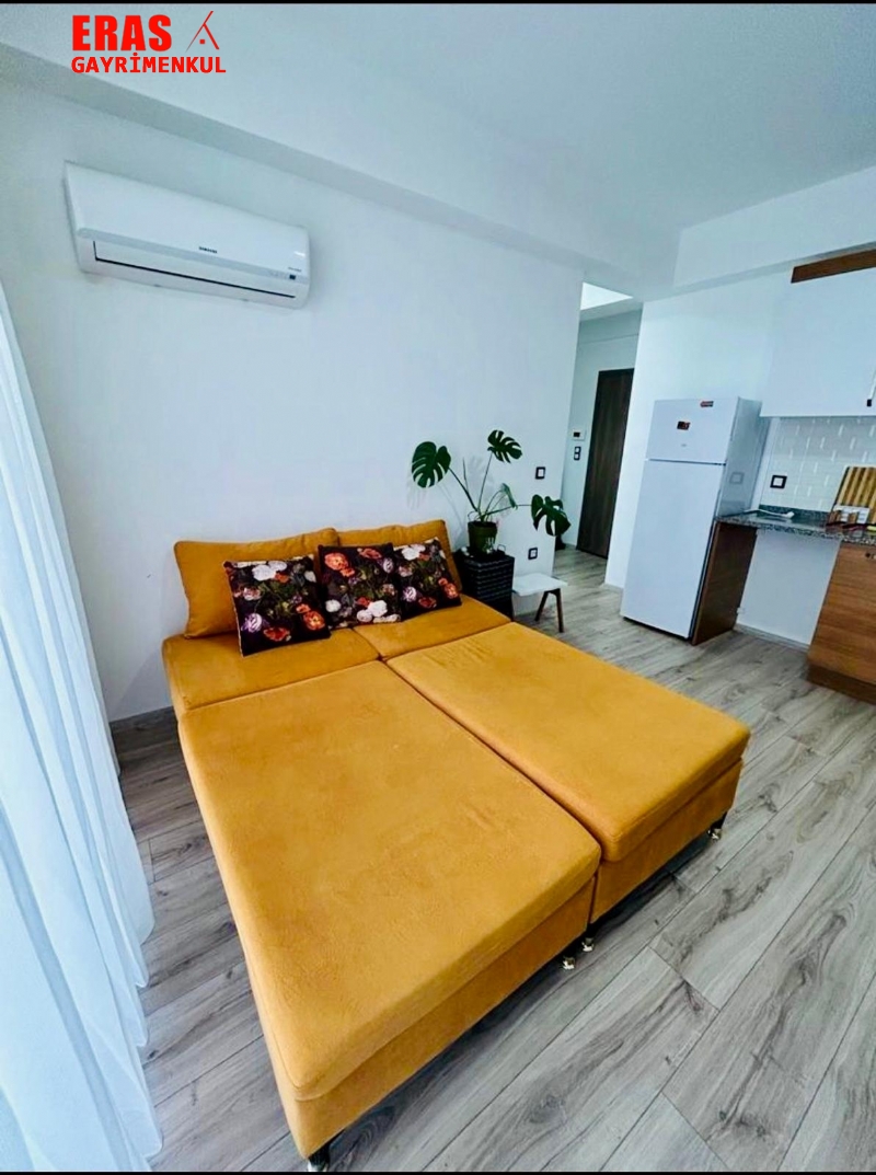 Dalaman'da Sat�l�k Terasl� E�yal� 1+1 Daire