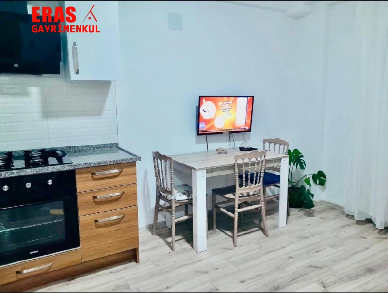 Dalaman'da Sat�l�k Terasl� E�yal� 1+1 Daire