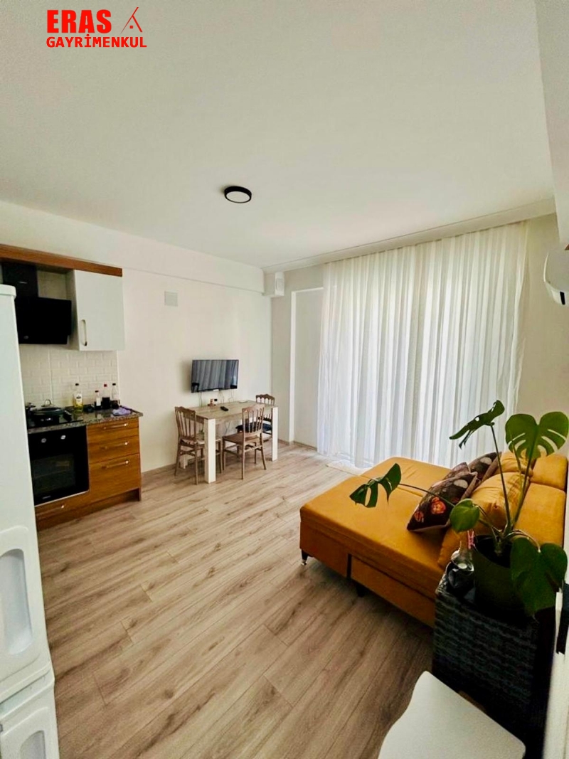 Dalaman'da Sat�l�k Terasl� E�yal� 1+1 Daire