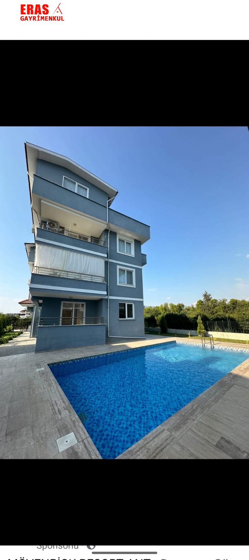 Dalaman'da Sat�l�k Y�zme Havuzlu 1+1 Daire