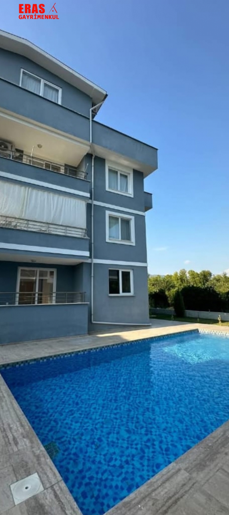 Dalaman'da Sat�l�k Y�zme Havuzlu 1+1 Daire