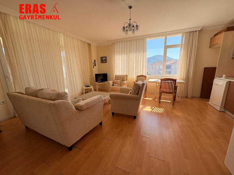 Dalaman'da Y�zme Havuzlu Sitede Sat�l�k 2+1 E�yal� Daire