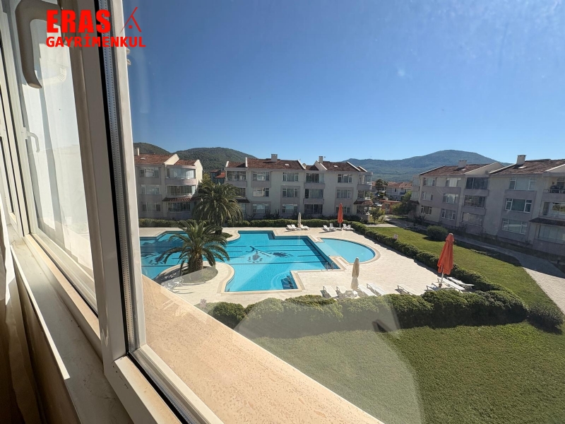 Dalaman'da Y�zme Havuzlu Sitede Sat�l�k 2+1 E�yal� Daire