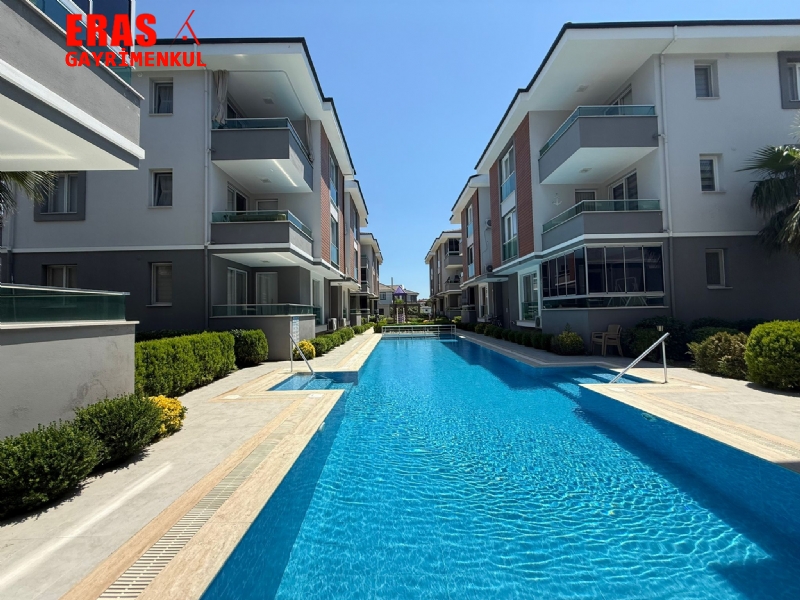 Dalaman'da Y�zme Havuzlu Sitede Sat�l�k E�yal� 1+1 Daire