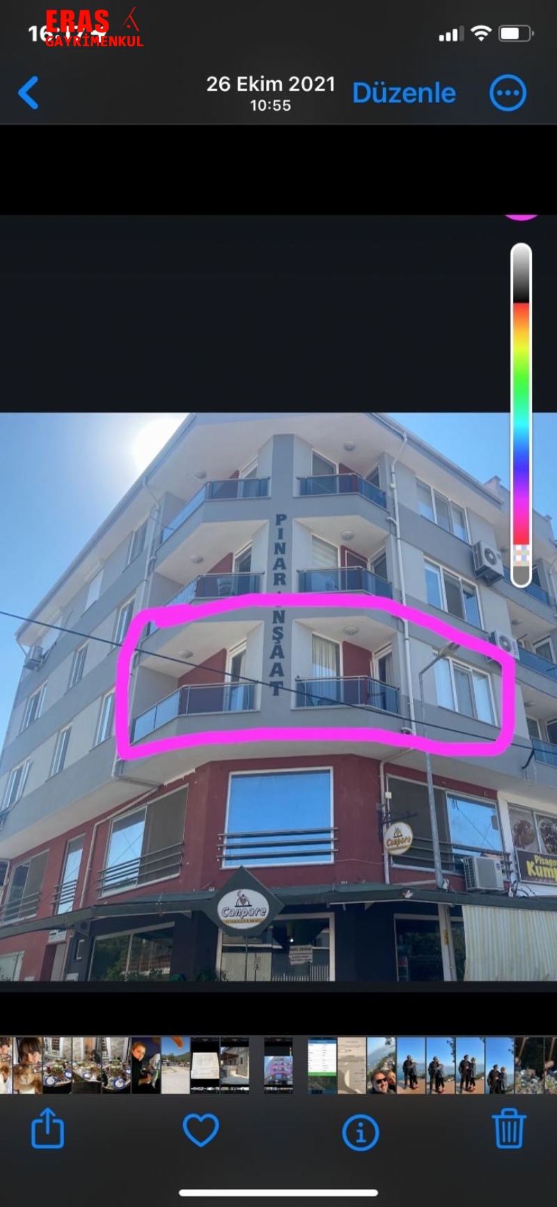 Dalaman Merkezde Kiralk 2+1 Eyal Daire