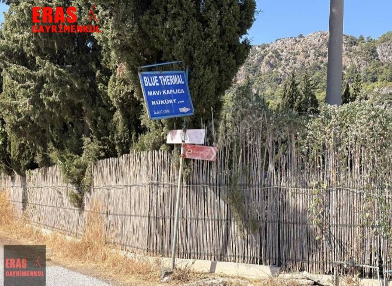 Ortaca Fevziye'de K�k�rt Kapl�calar� Kar��s�nda Sat�l�k 2100 M2 Arazi