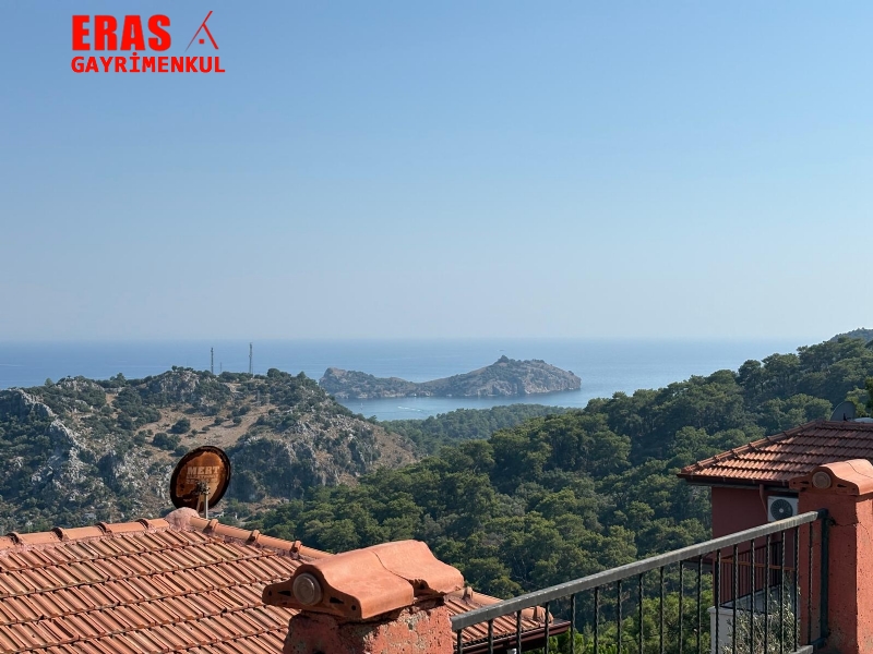 Ortaca Sargerme'de Satlk Deniz Manzaral Yatrmlk 2.096 Arazi